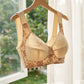 Wire-Free Support Bra with Wide Straps