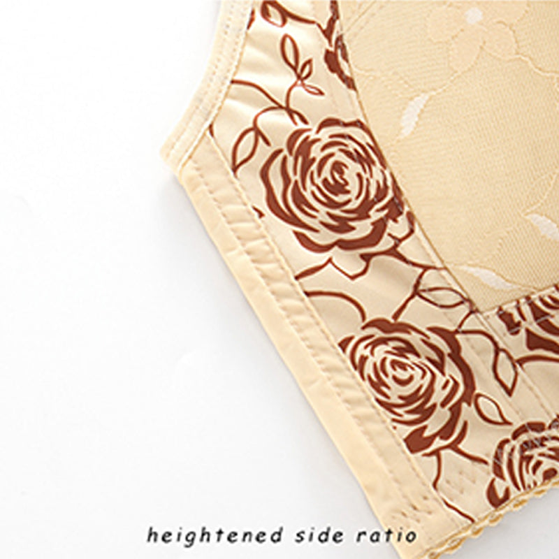 Wire-Free Support Bra with Wide Straps