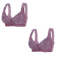 Wire-Free Support Bra with Wide Straps
