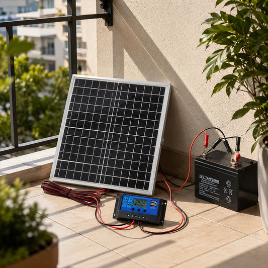 Portable Waterproof Solar Panel Kit