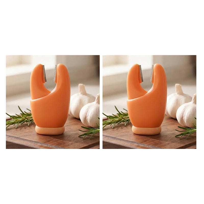 Multi-functional Finger Garlic Peeler