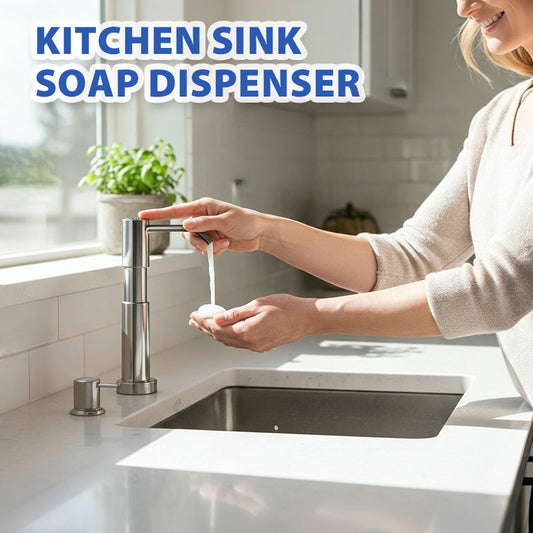 Quick-Install Kitchen Sink Soap Dispenser