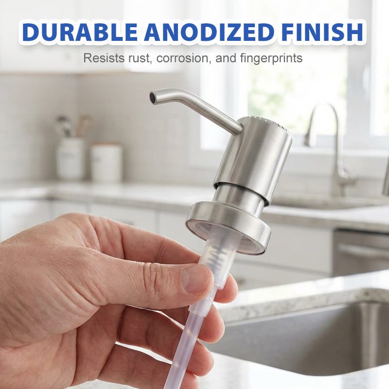 Quick-Install Kitchen Sink Soap Dispenser