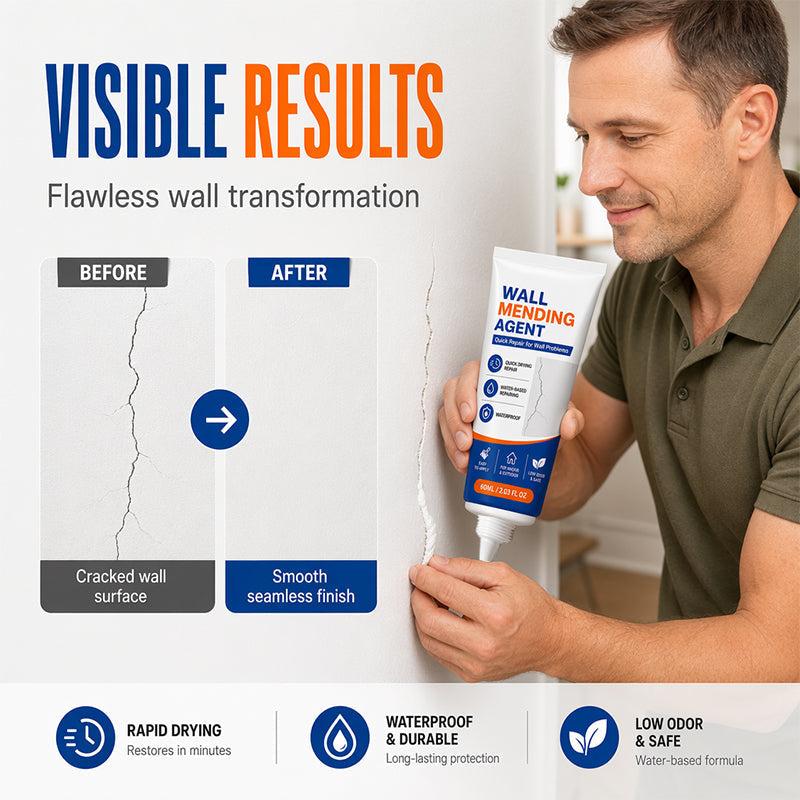 Easy-Apply Quick-Drying Wall Repair Paste
