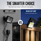 Solar Powered Motion Sensor Clip Light