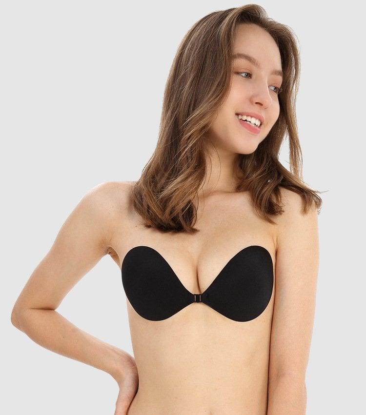 Adhesive invisible Gathering Bras