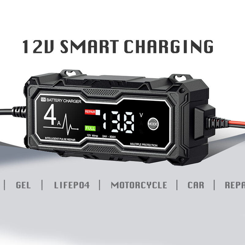 Smart Battery Charger and Battery Maintainer