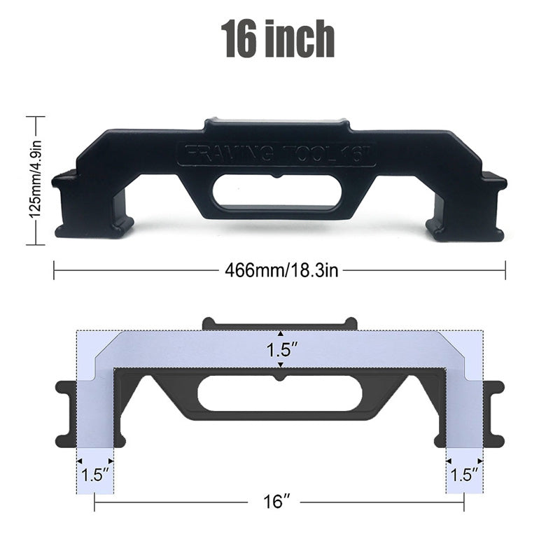 📐 50% OFF NOW! 🔨 Framing Stud Layout Tool – Accurate, Efficient & Durable Aluminum Alloy 🛠️