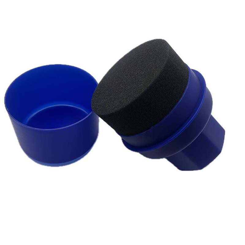 Tire Shine Sponge with Applicator Brush & Cover