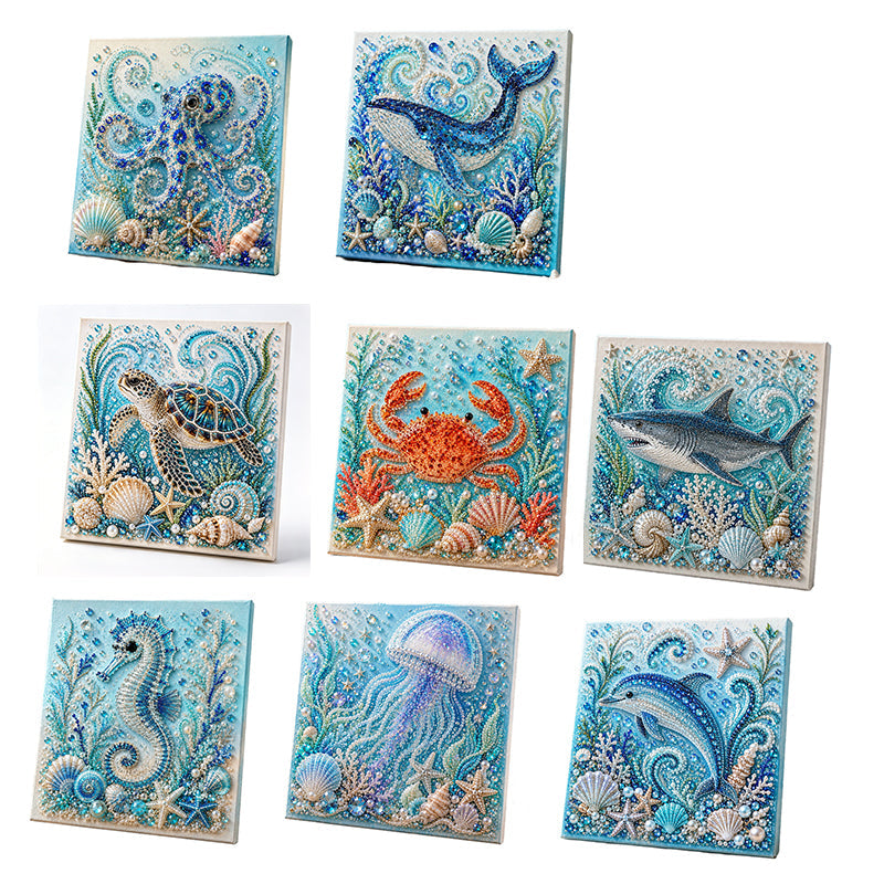 Creative Ocean Life DIY Faux Pearl Painting Kit