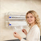 Kitchen Wrap Organizer with Dual Sliding Cutter
