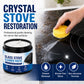 Glass Stove Cleaner Paste 80g with Sponge Burnt Stain Remover