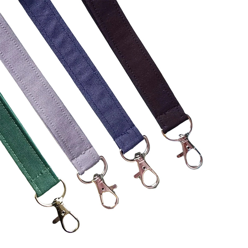 Plain Fabric Pen Lanyard