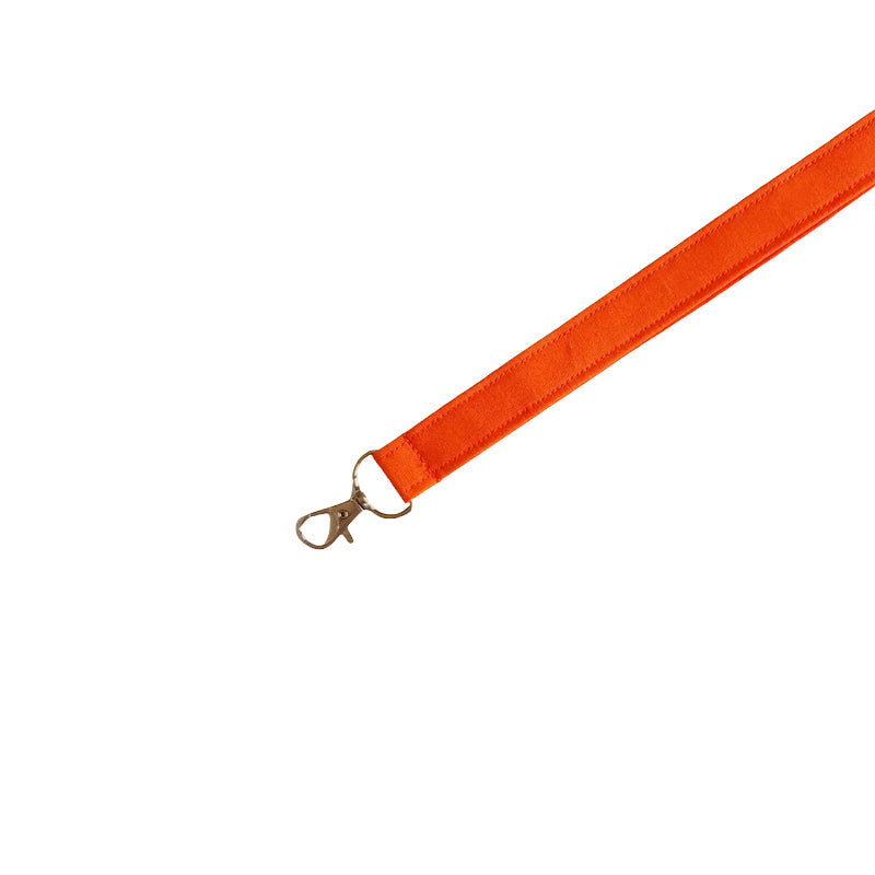 Plain Fabric Pen Lanyard
