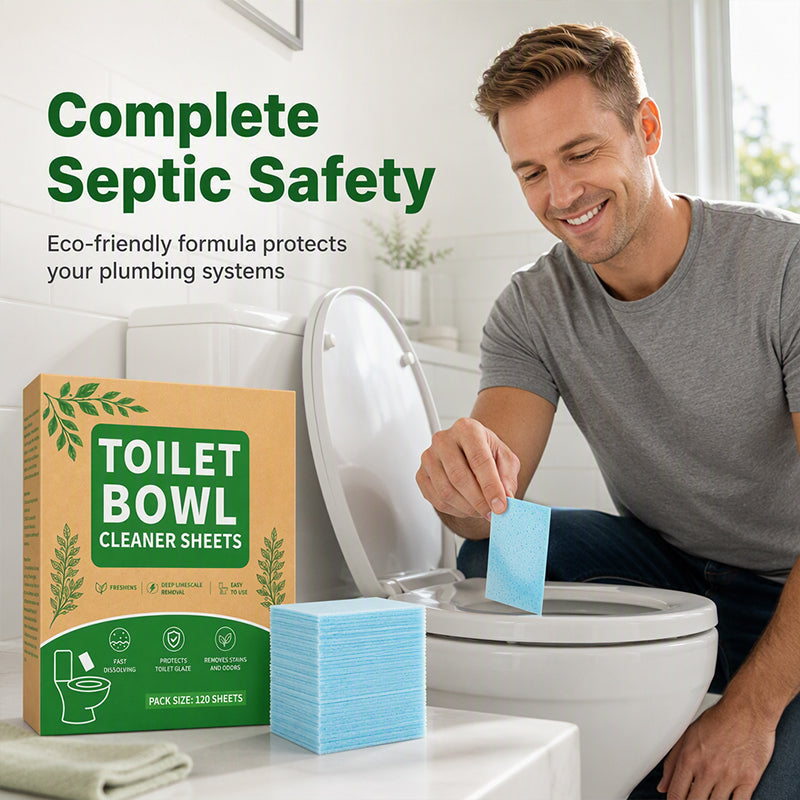 Fast Dissolving Toilet Bowl Cleaner Sheets