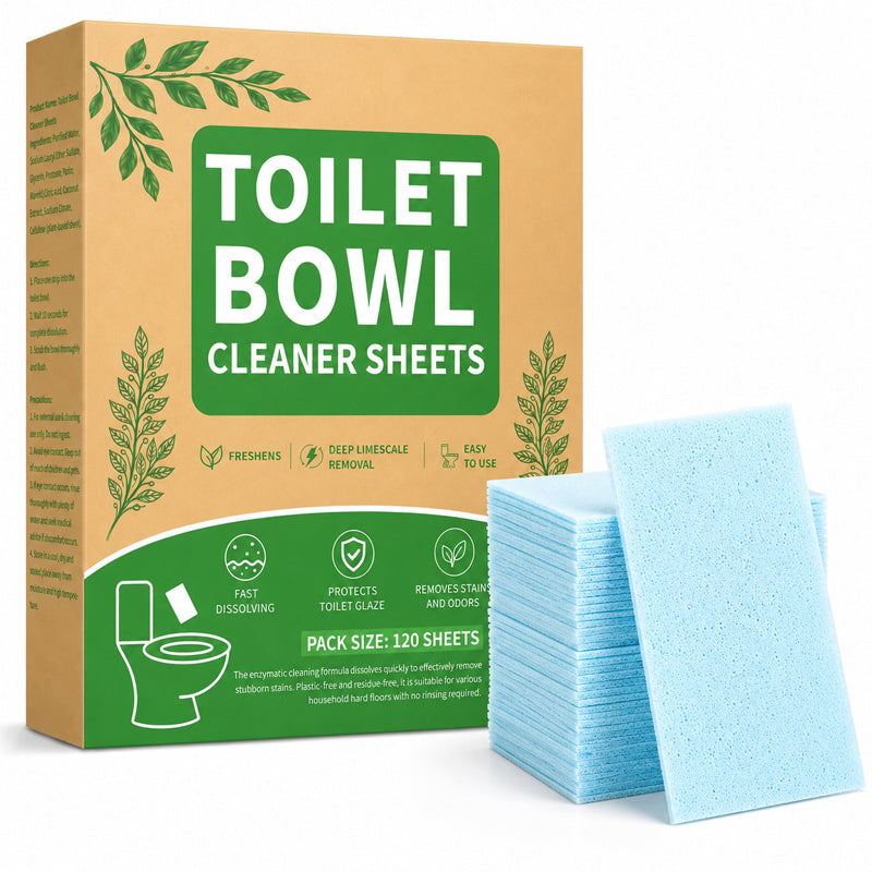 Fast Dissolving Toilet Bowl Cleaner Sheets