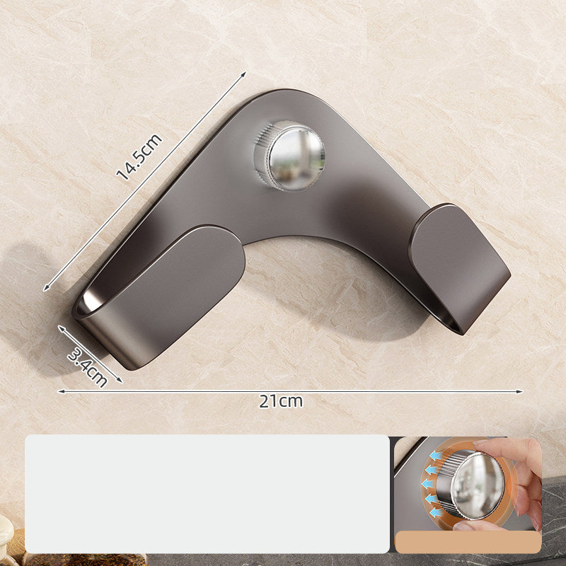 No-Drill Suction Cup Pot Lid Holder