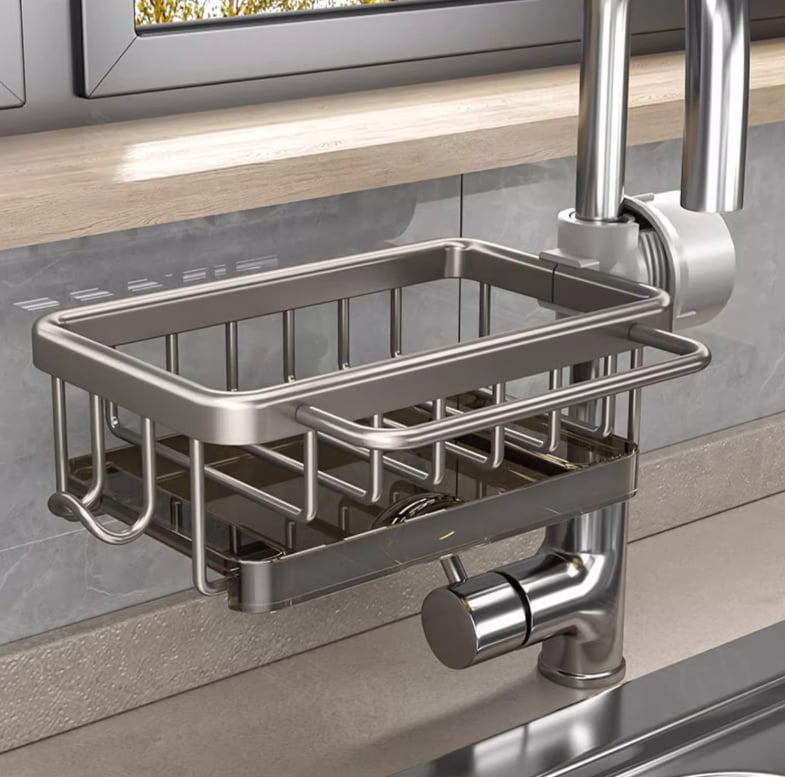 👩‍🍳 Kitchen Sink Faucet Organizer