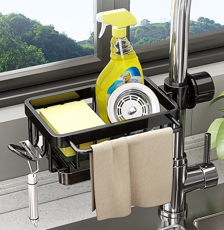 👩‍🍳 Kitchen Sink Faucet Organizer