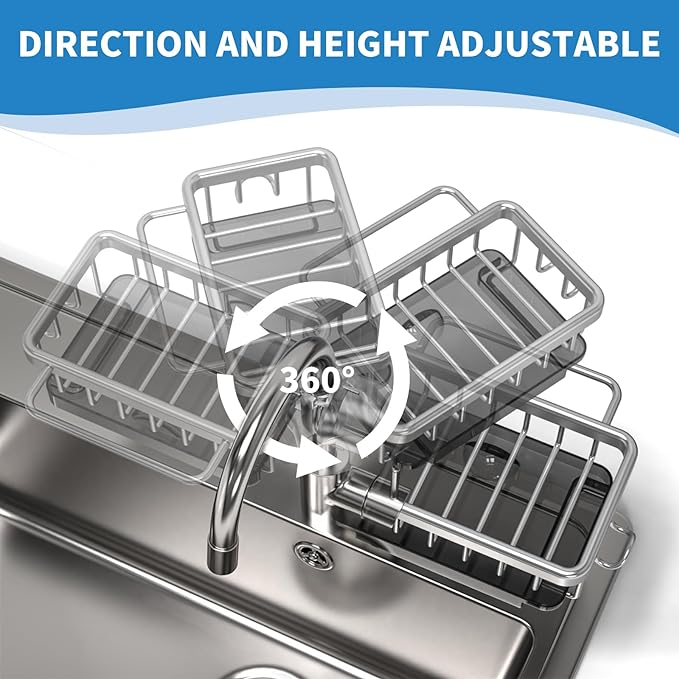 👩‍🍳 Kitchen Sink Faucet Organizer