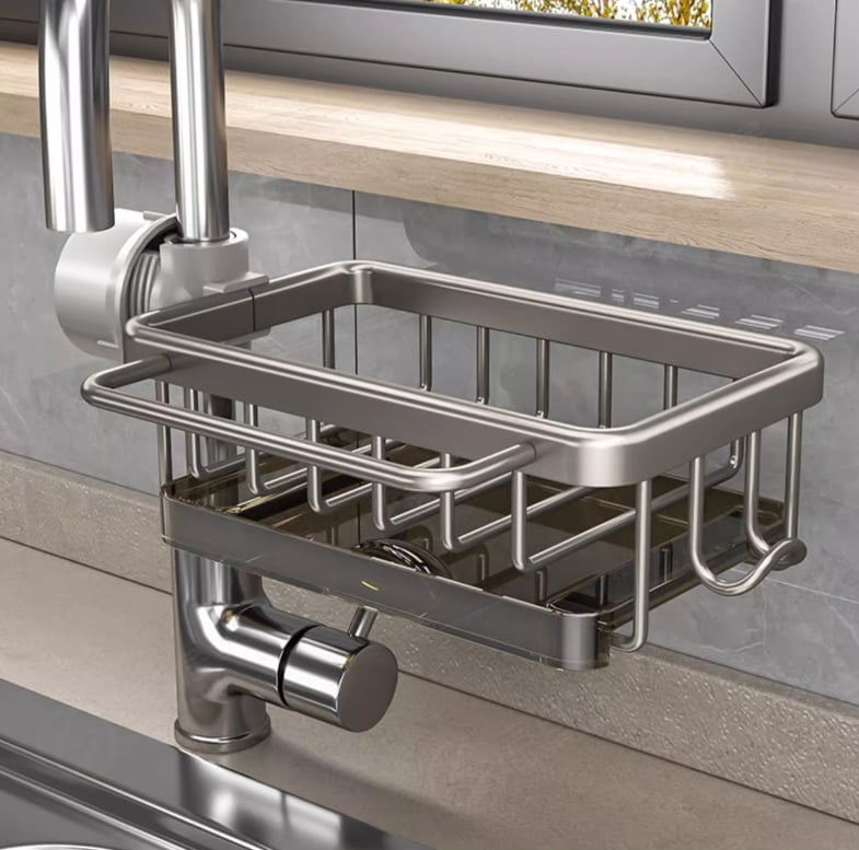 👩‍🍳 Kitchen Sink Faucet Organizer