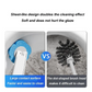 Disposable Toilet Brush Set with 18 Refills