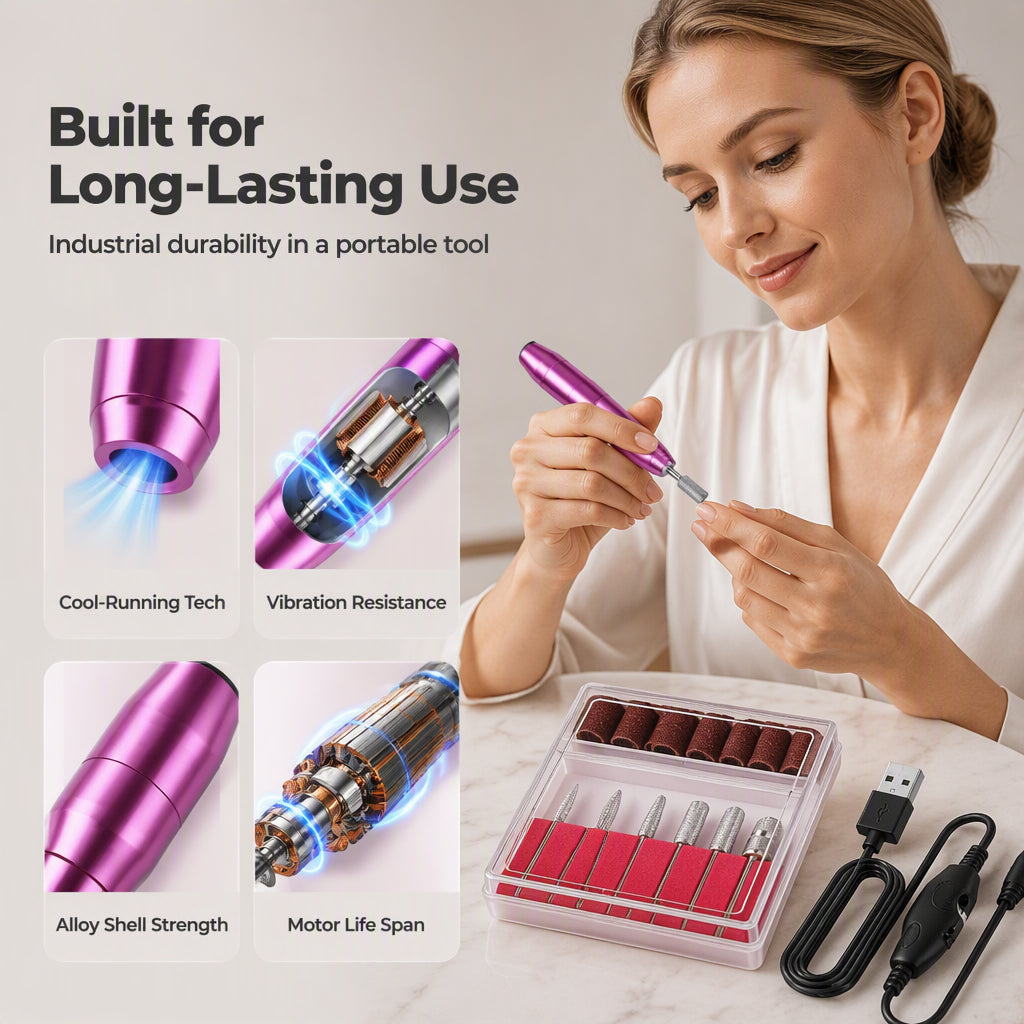 Portable Electric Nail Drill Pen