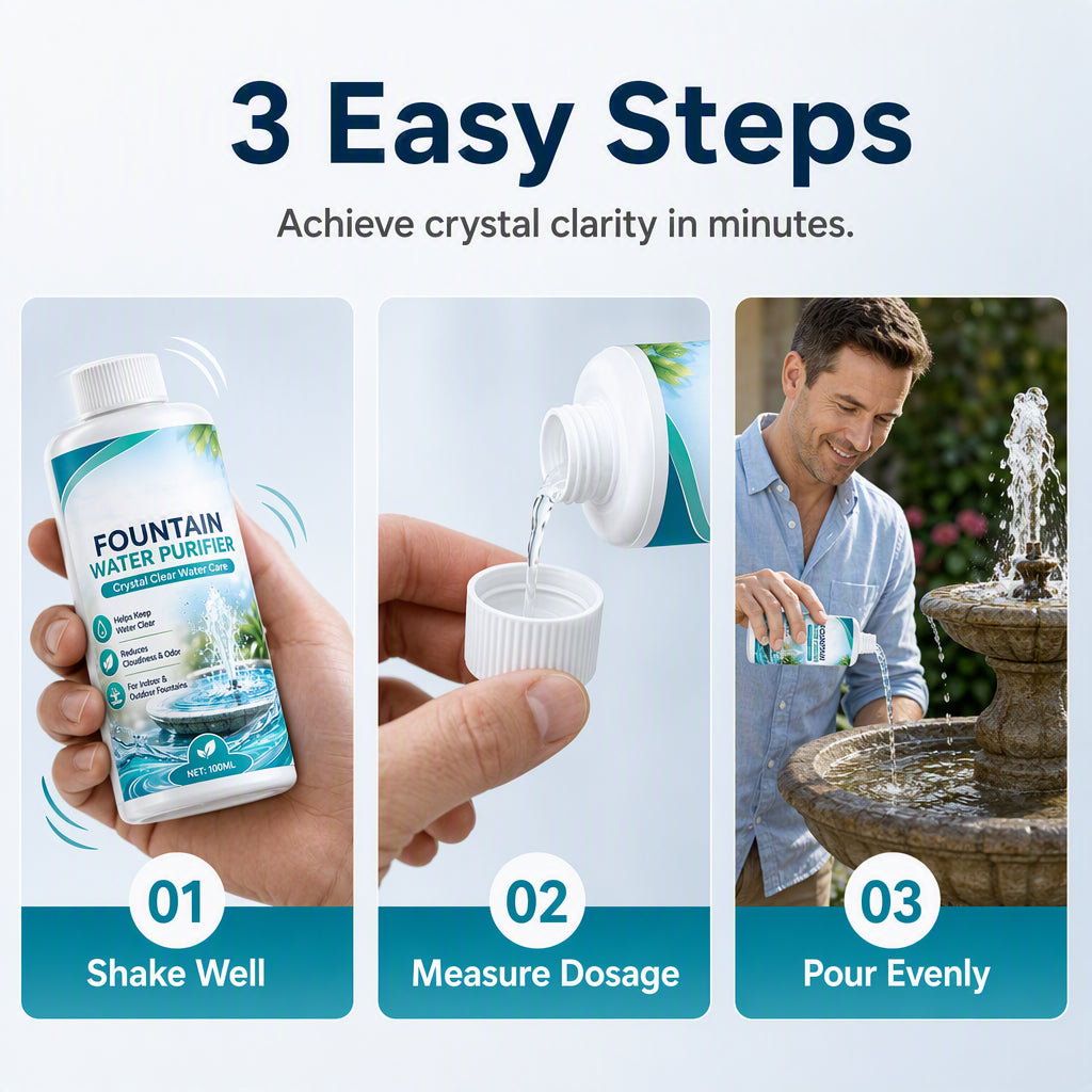 Fountain Water Purifier & Clarifier