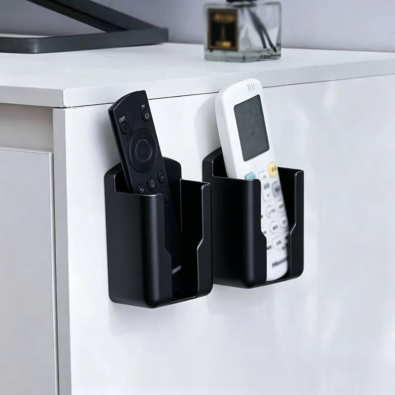 2 PCS Wall-Mounted Remote Control Holder