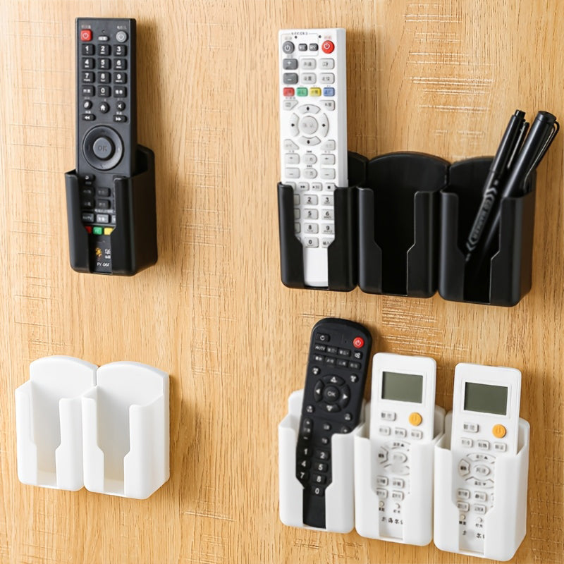 2 PCS Wall-Mounted Remote Control Holder