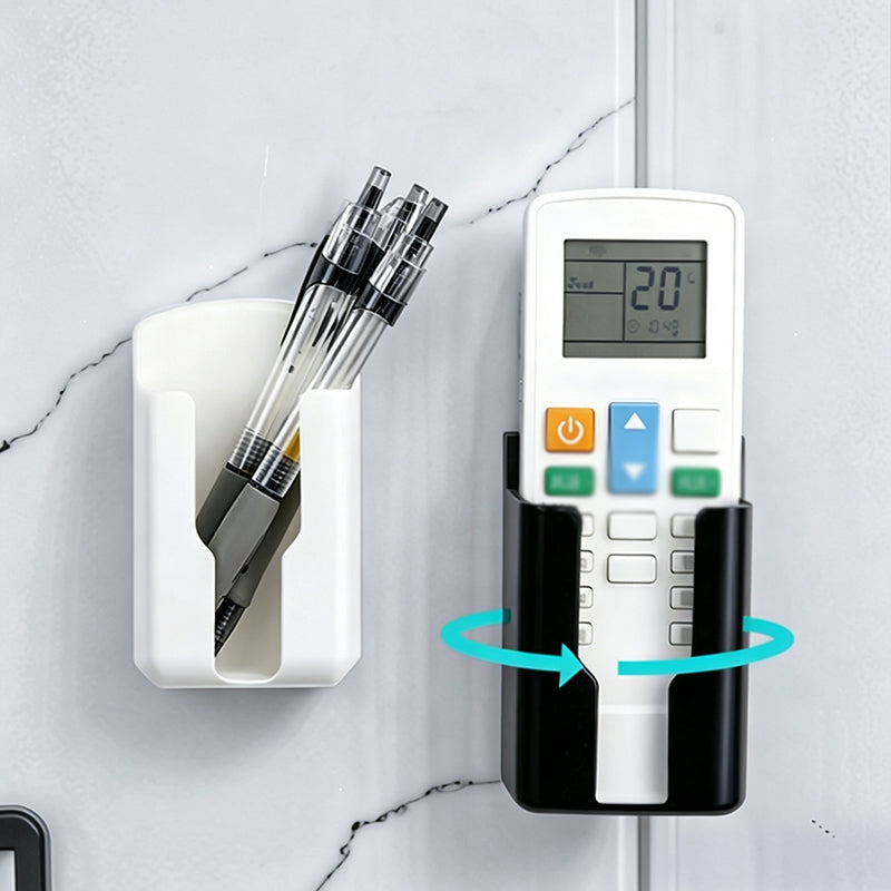 2 PCS Wall-Mounted Remote Control Holder