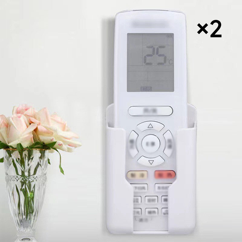 2 PCS Wall-Mounted Remote Control Holder