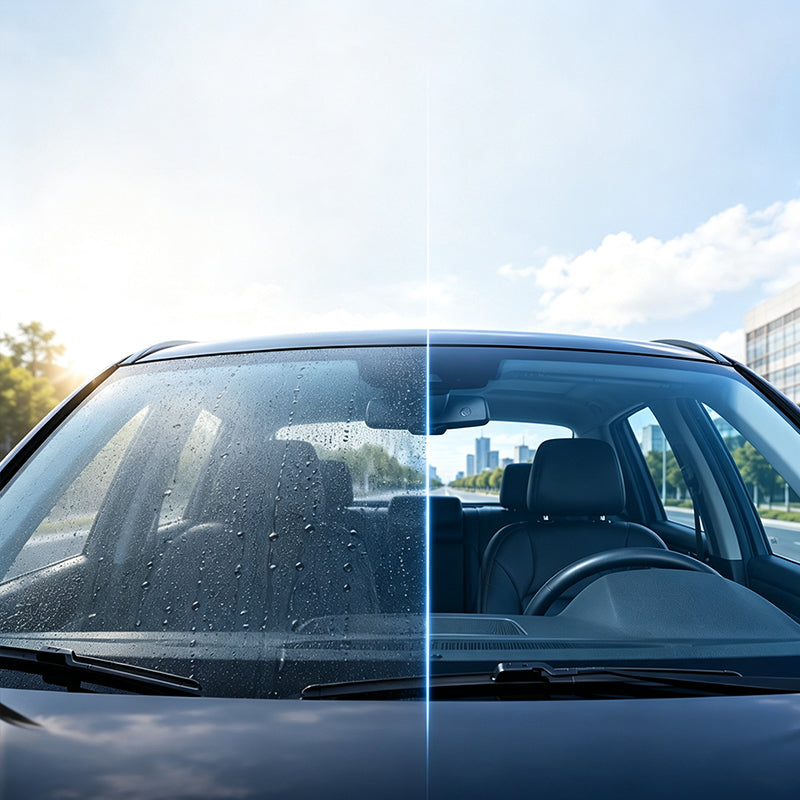 2-in-1 Car Windshield Oil Film Remover