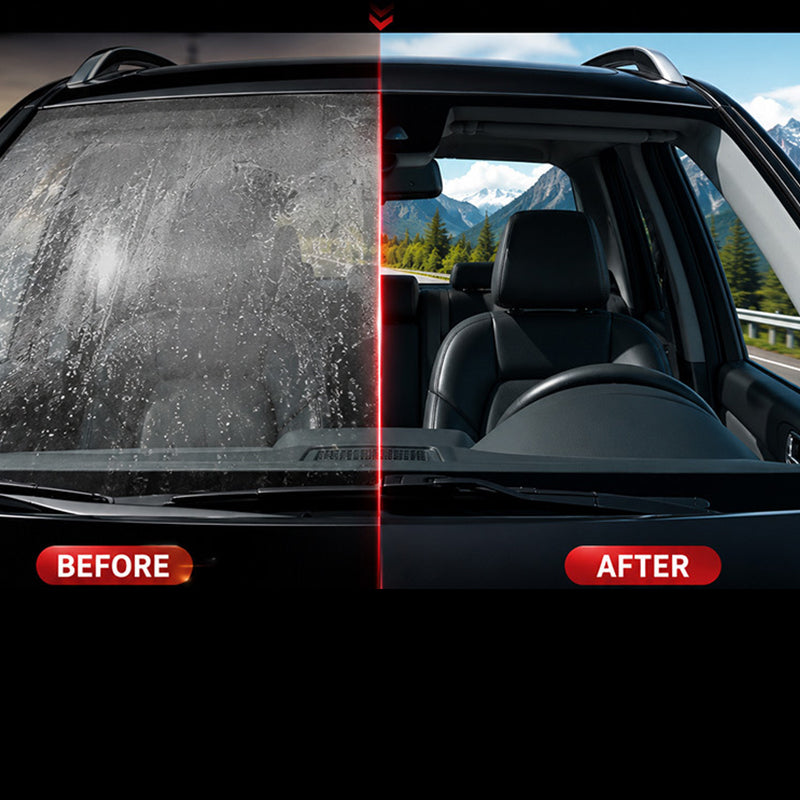 2-in-1 Car Windshield Oil Film Remover