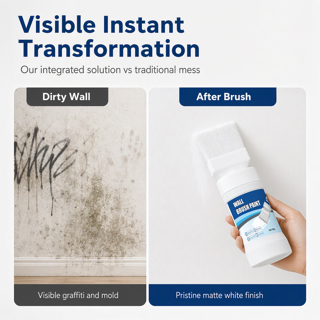 Quick-Dry Wall Repair Paint Brush