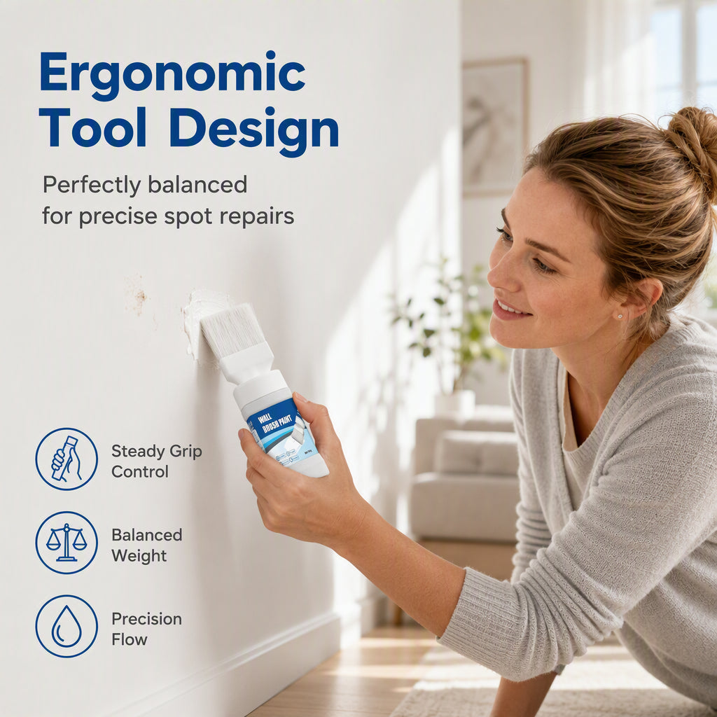 Quick-Dry Wall Repair Paint Brush