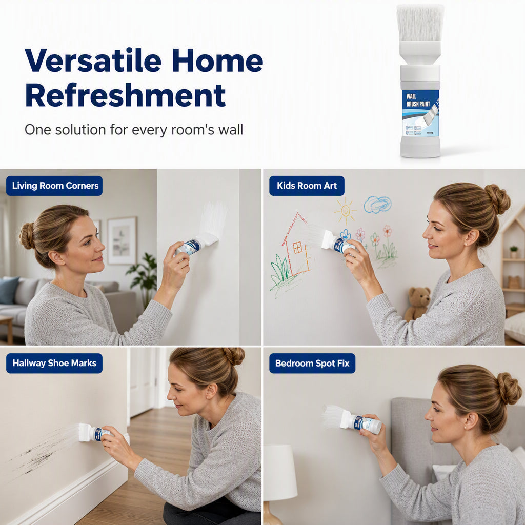 Quick-Dry Wall Repair Paint Brush
