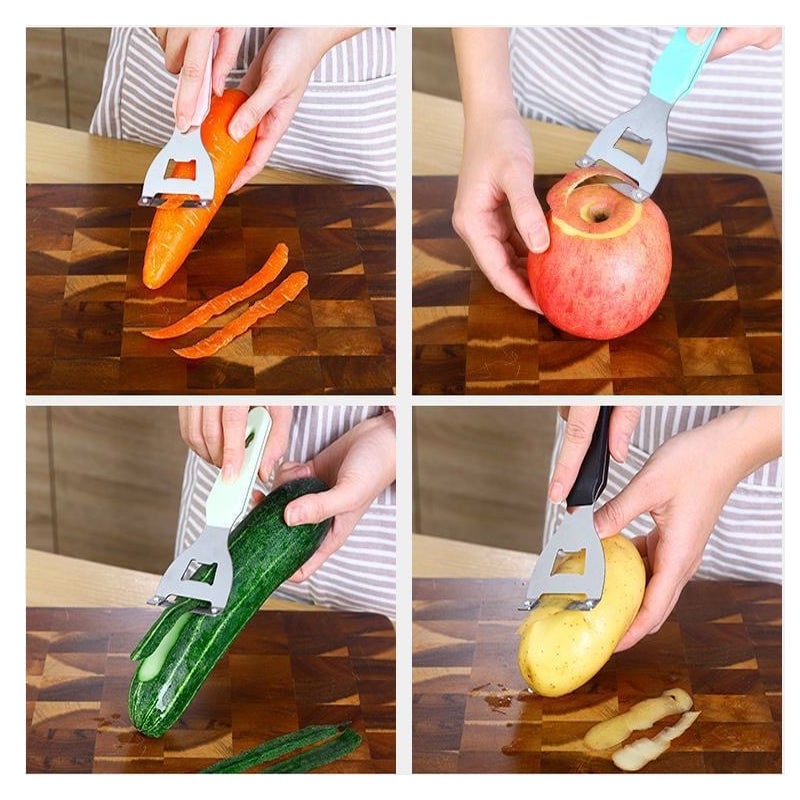 Multifunctional Stainless Steel Peeler