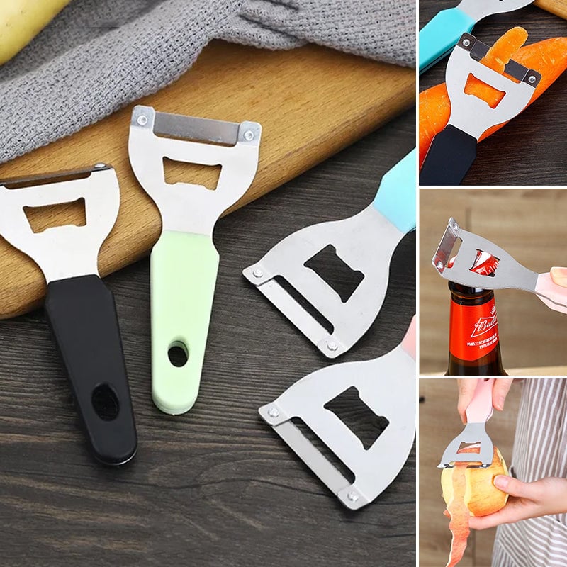 Multifunctional Stainless Steel Peeler