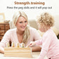 Wooden Pop Up Toy Multicolor Puppets