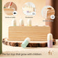 Wooden Pop Up Toy Multicolor Puppets