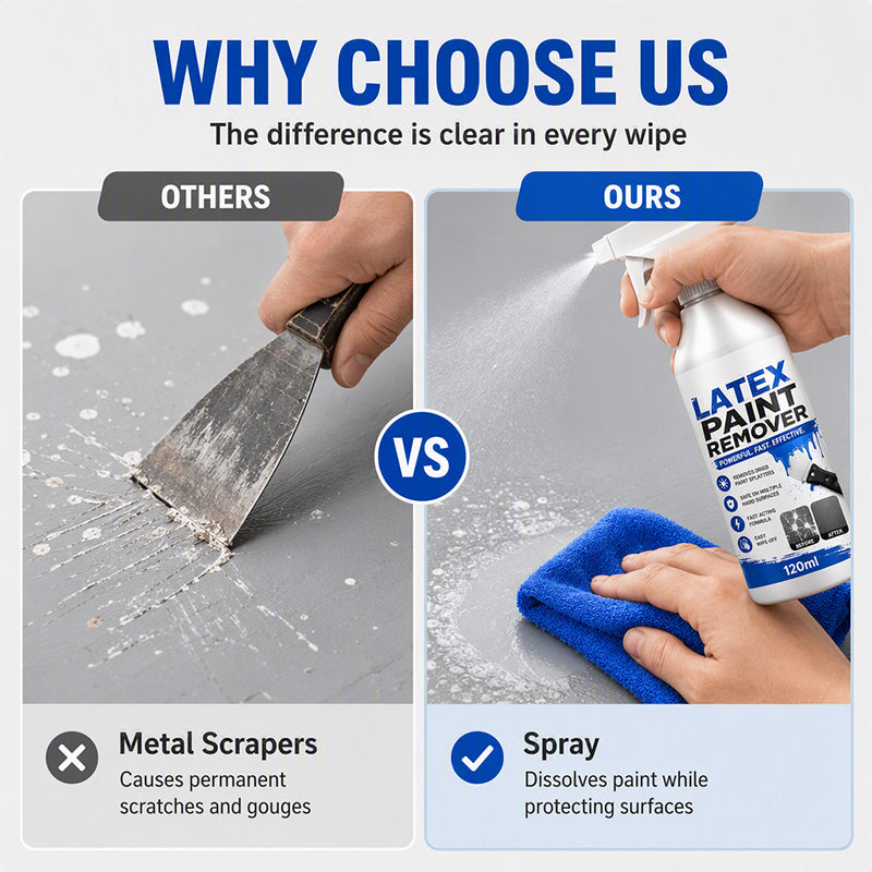Fast Acting Latex Paint Remover Spray