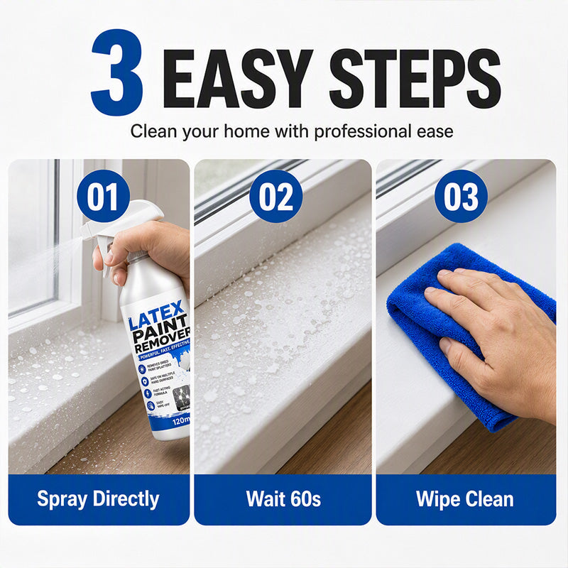 Fast Acting Latex Paint Remover Spray
