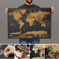 World Map Travel Journal