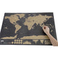 World Map Travel Journal