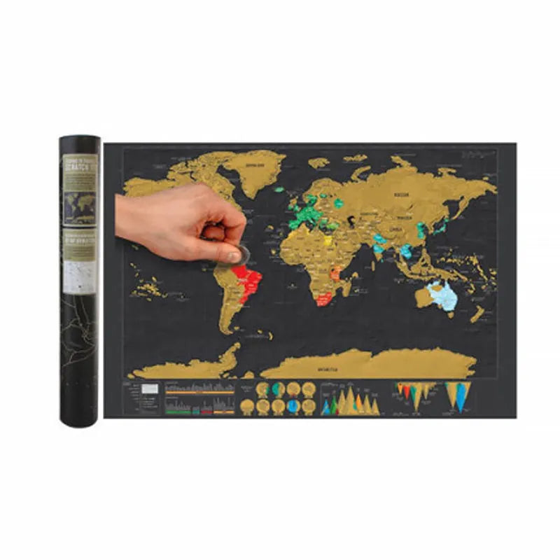 World Map Travel Journal