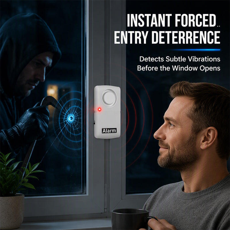 Wireless Door Window Vibration Alarm