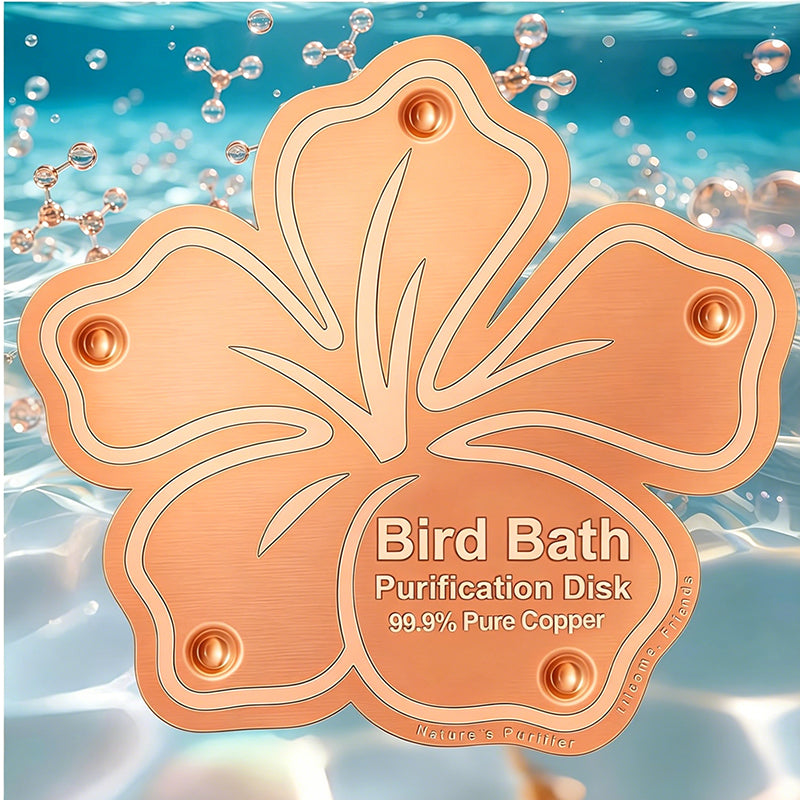 Pure Copper Bird Bath Purification Disk