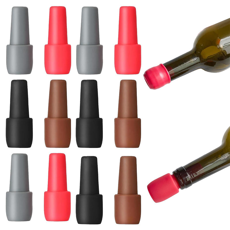 Food-Grade Silicone Wine Stopper