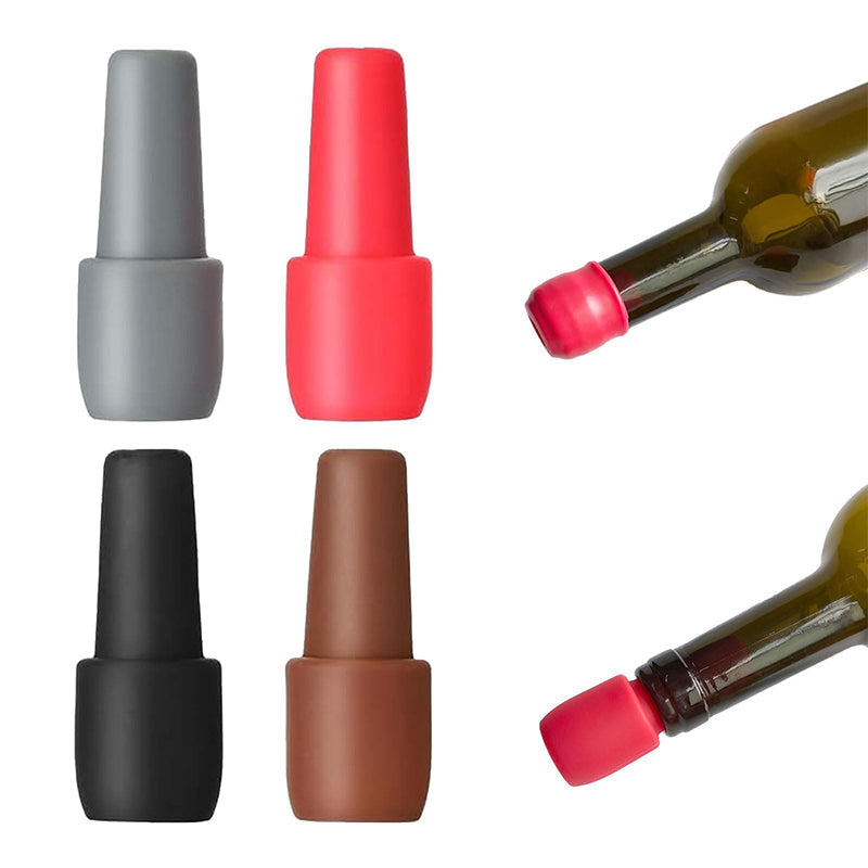 Food-Grade Silicone Wine Stopper